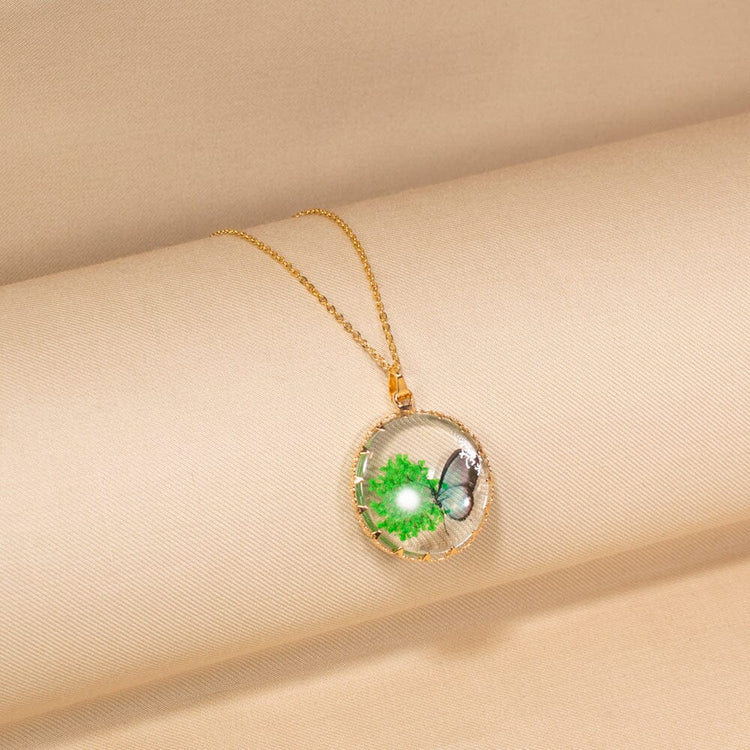 Butterfly Garden Pendant Set-Nature Collection
