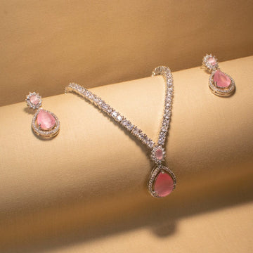 Camila Pendant Set -  Pink