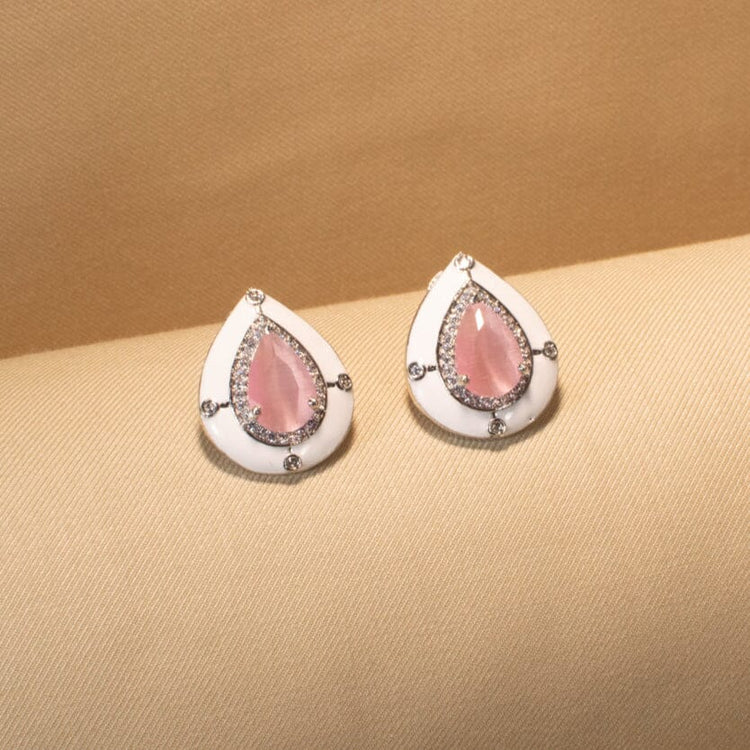 Candy Drop Studs - Pink