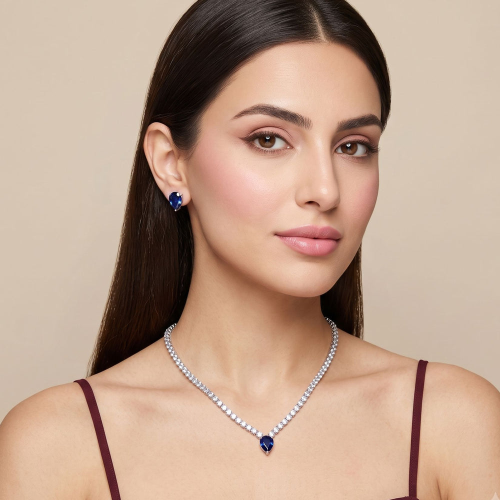 Cassia Necklace Set - Glitterati Collection