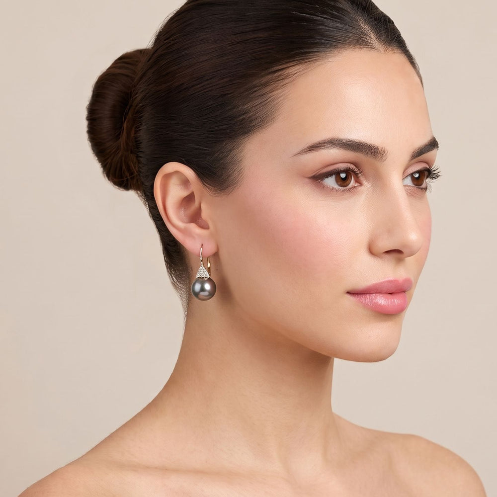 Cecelia Earrings - Grey