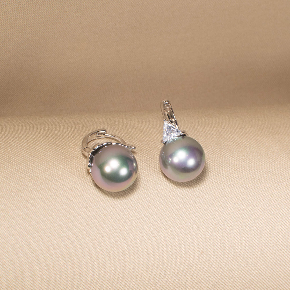Cecelia Earrings - Grey
