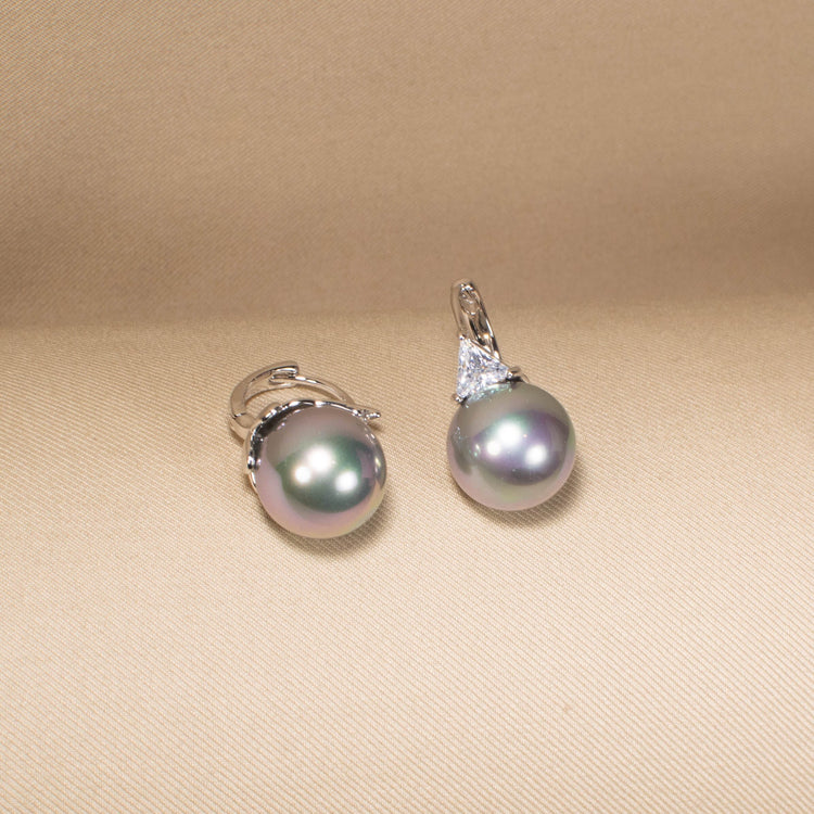 Cecelia Earrings - Grey