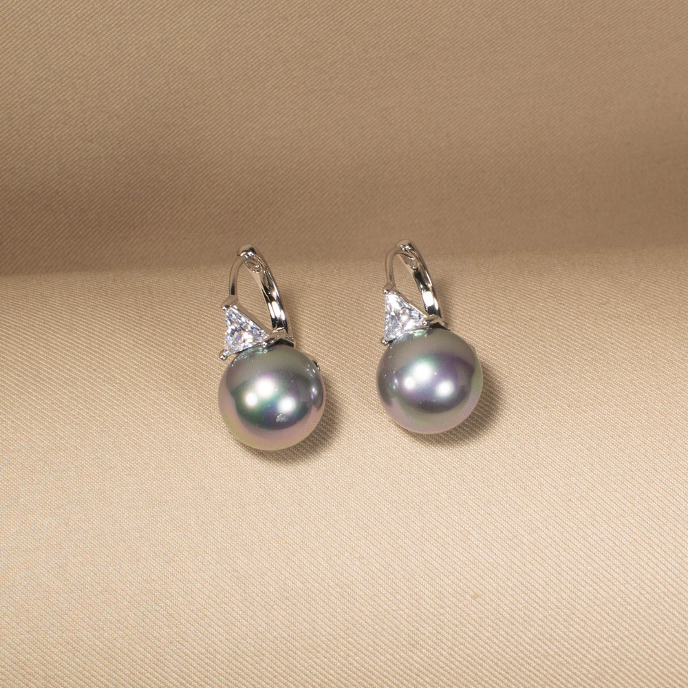 Cecelia Earrings - Grey