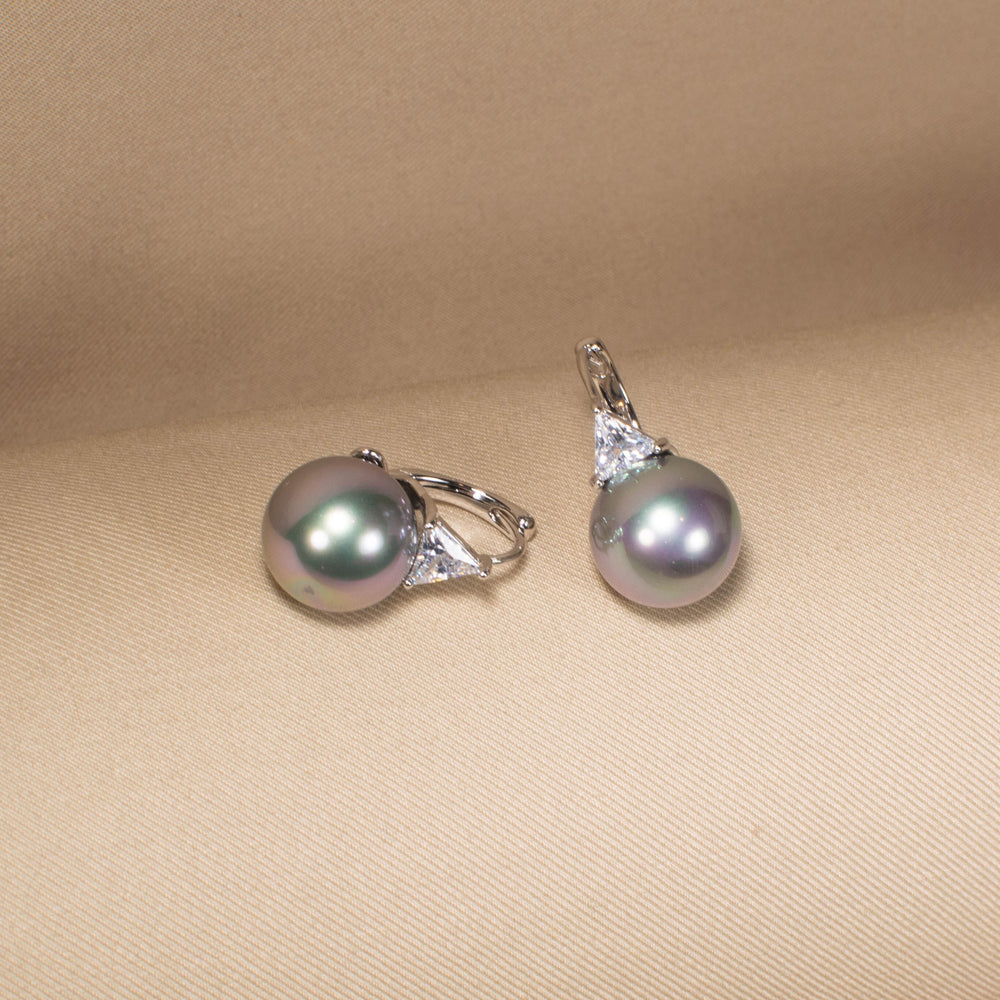 Cecelia Earrings - Grey