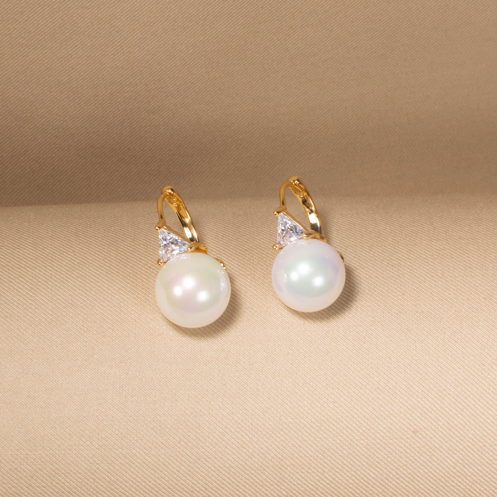 Cecelia Earrings - White