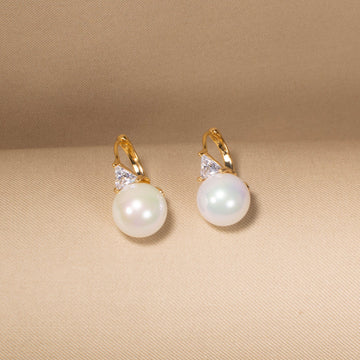 Cecelia Earrings - White