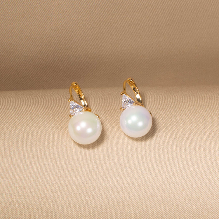 Cecelia Earrings - White
