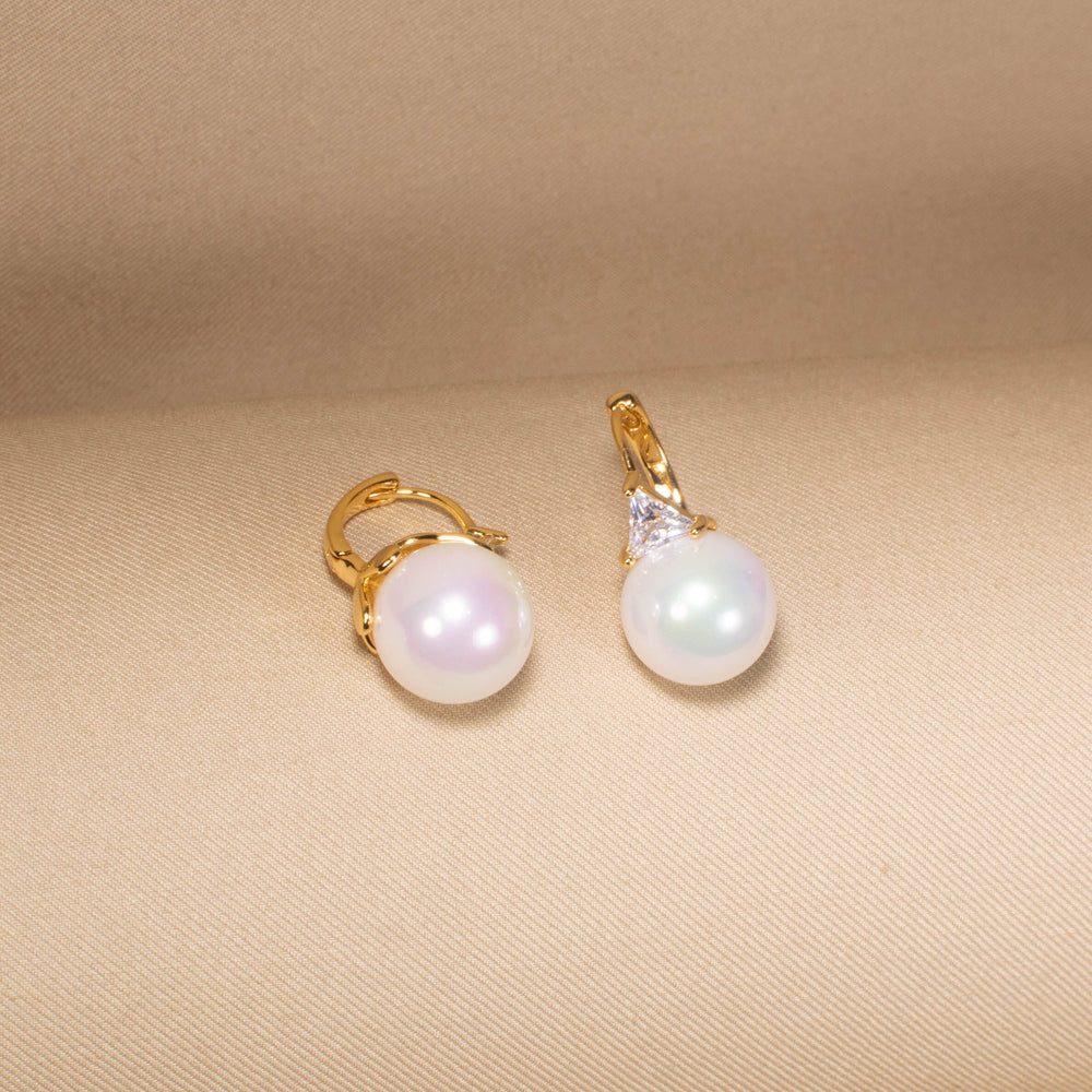 Cecelia Earrings - White
