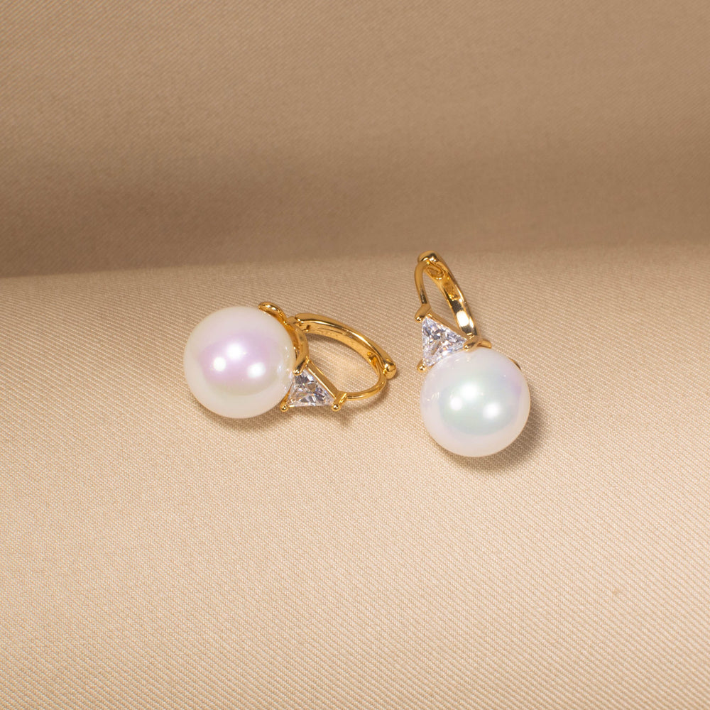 Cecelia Earrings - White