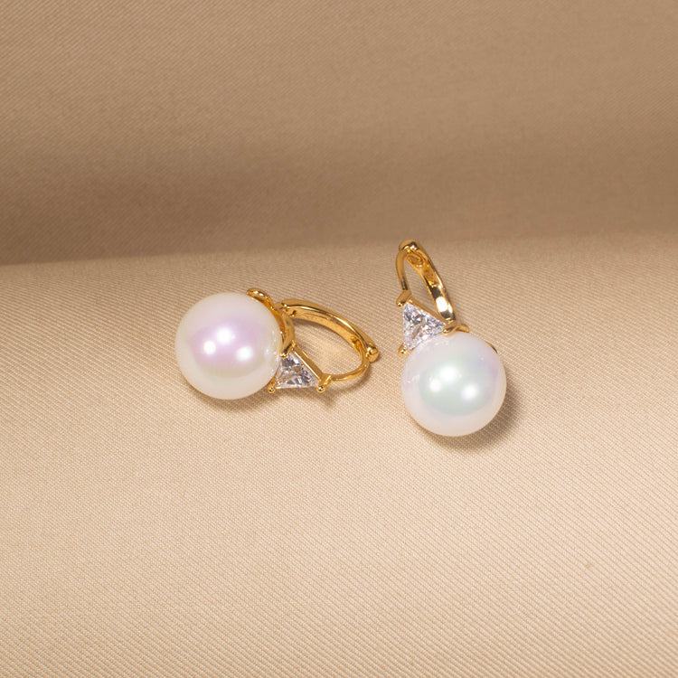 Cecelia Earrings - White