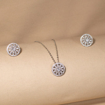 Celeste Sparkle Pendant Set