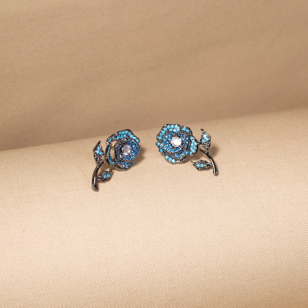 Cerulean Bloom Earrings