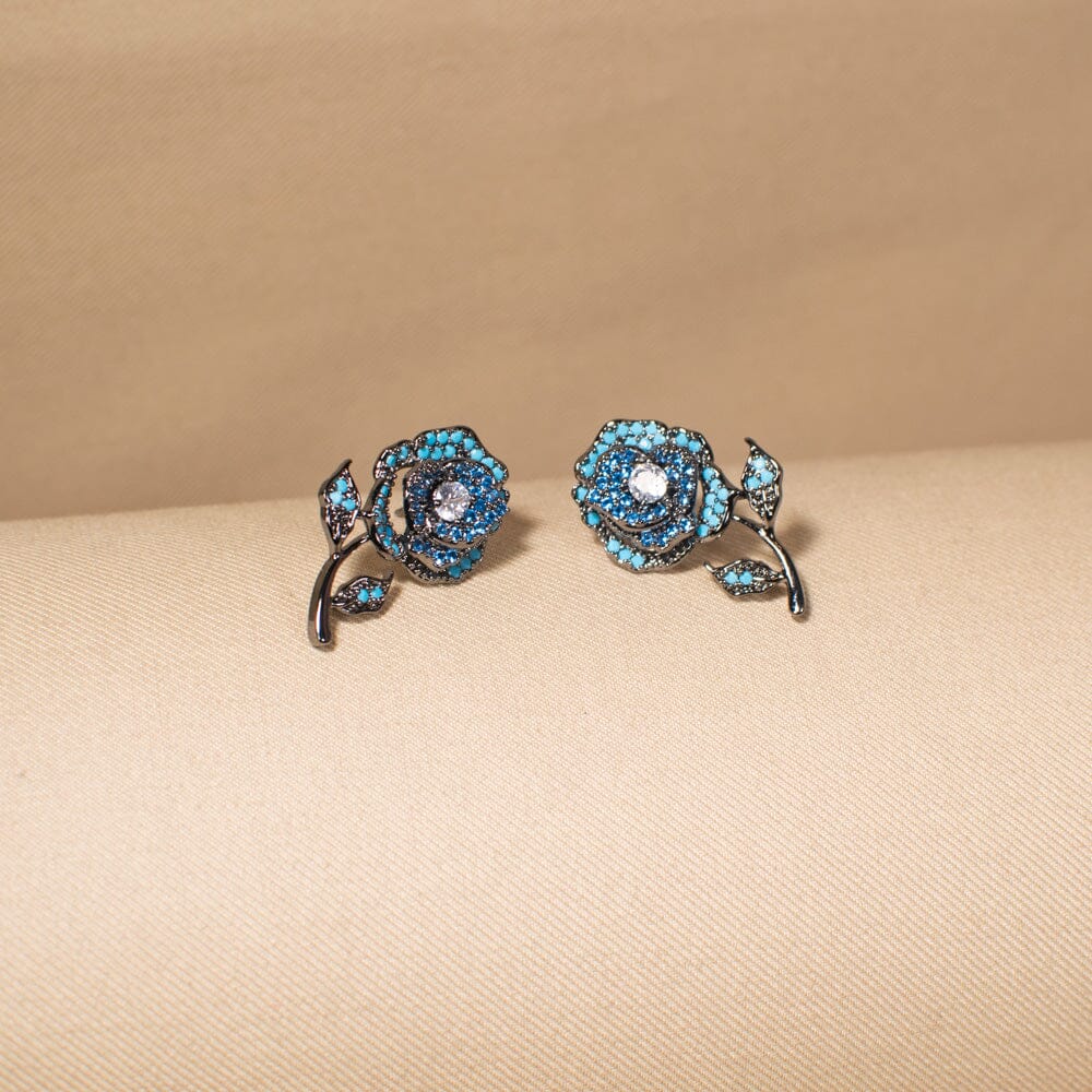 Cerulean Bloom Earrings
