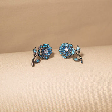 Cerulean Bloom Earrings