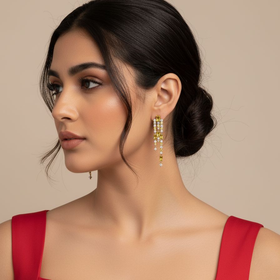 Chandelier Sparkle Danglers - Glitterati Collection