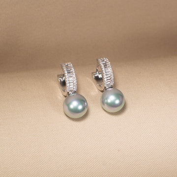 Charlotte Earrings - Grey