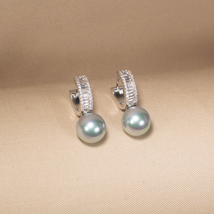 Charlotte Earrings - Grey