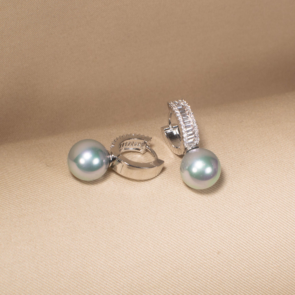 Charlotte Earrings - Grey