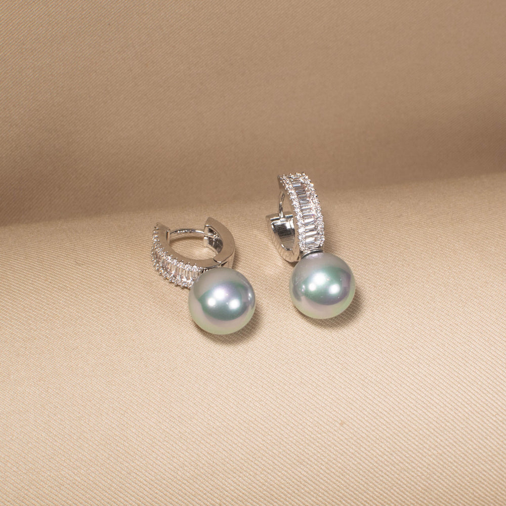 Charlotte Earrings - Grey