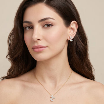 Chasing Monarchs Pendant Set