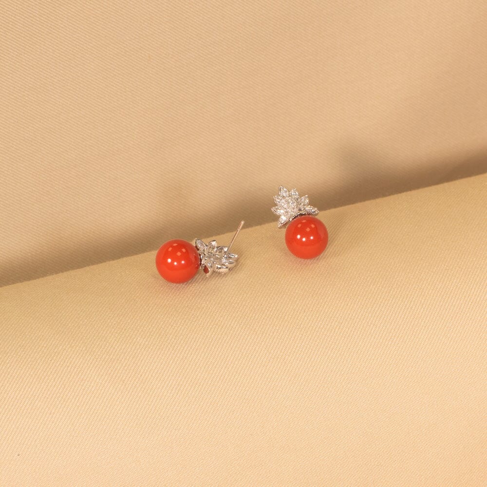 Cherry Studs - Minima Collection