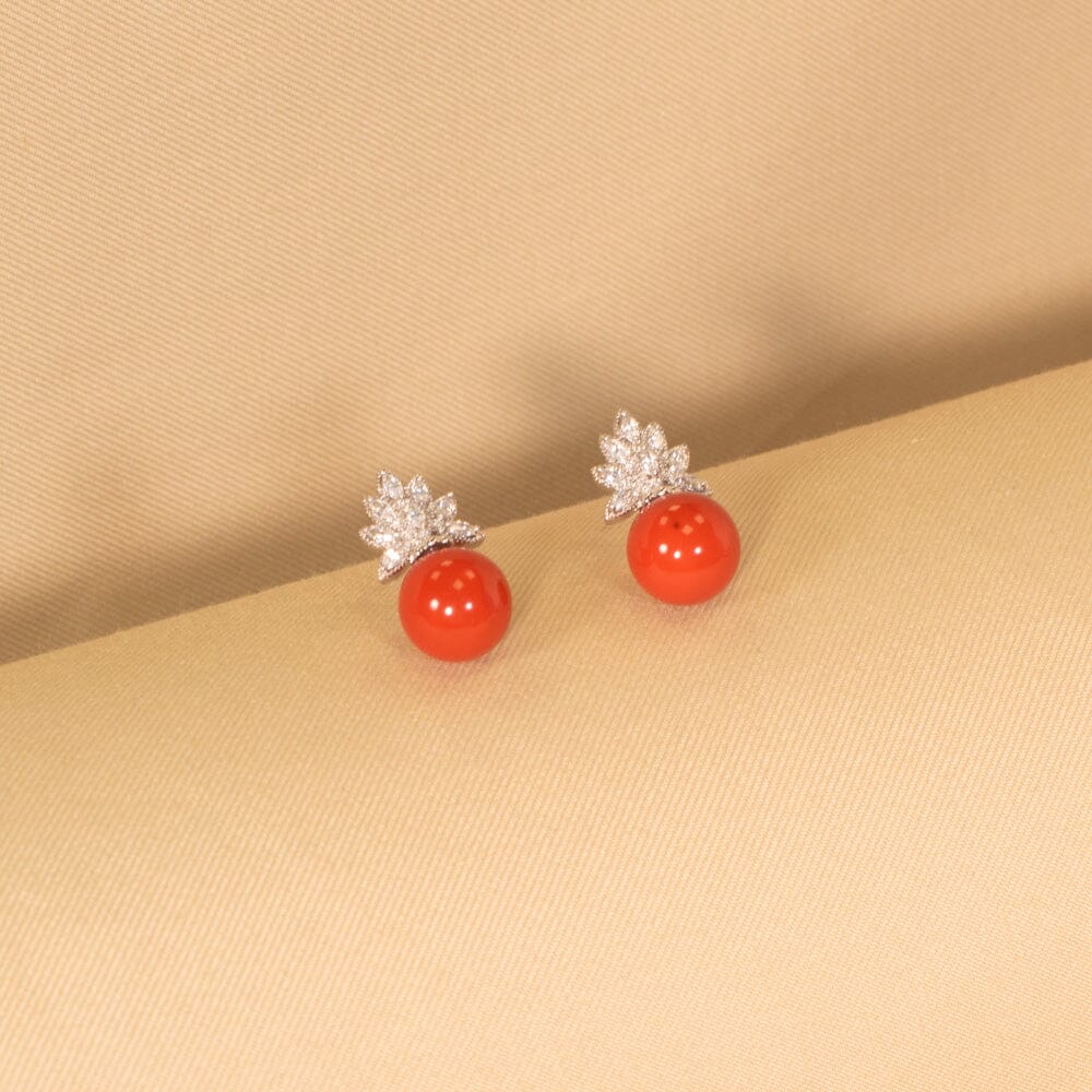 Cherry Studs - Minima Collection