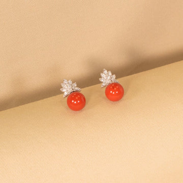 Cherry Studs - Minima Collection