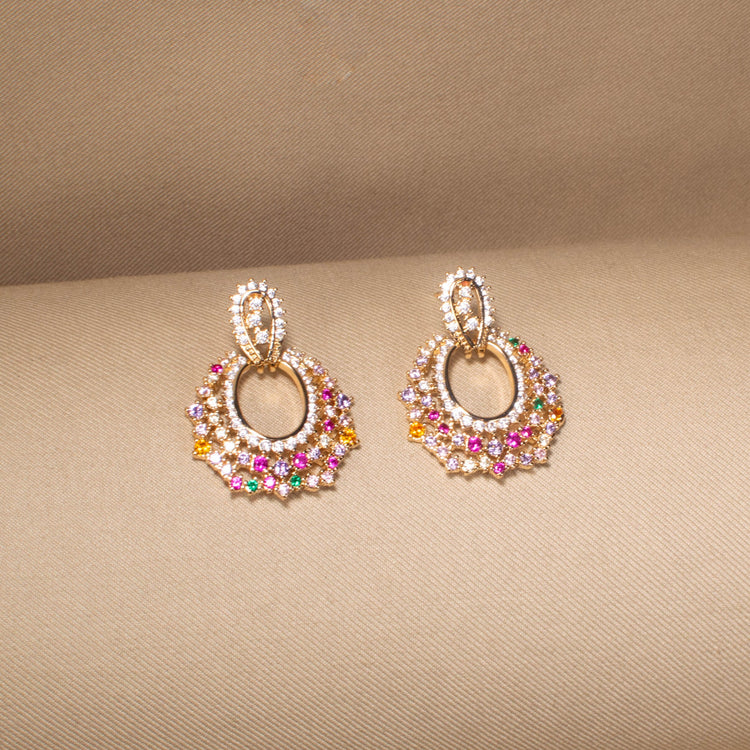 Chroma Crescent Pendant Set