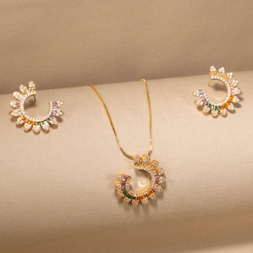 Chroma Rays Pendant Set