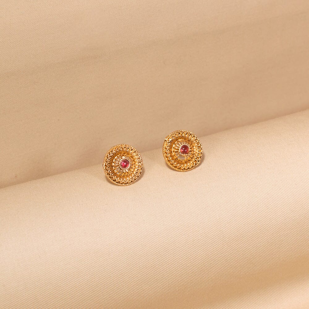 Cirra Necklace Set-Red-Budget Series