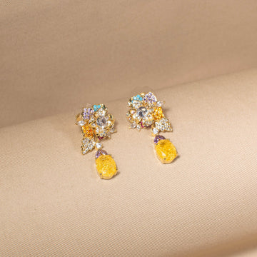 Citrine Nectar Drop Earrings