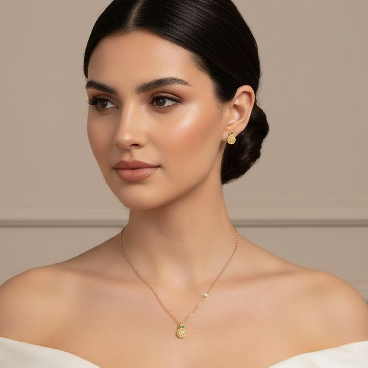 Citrus Charm Pendant Set - Nature Collection