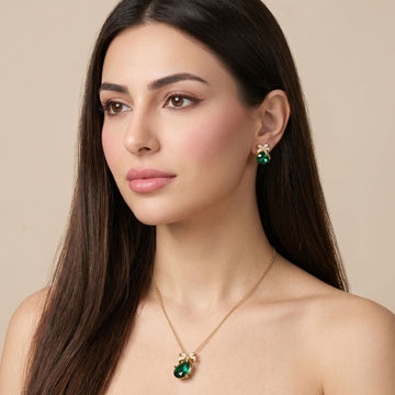 Clair Pendant Set - Green - Minima Collection