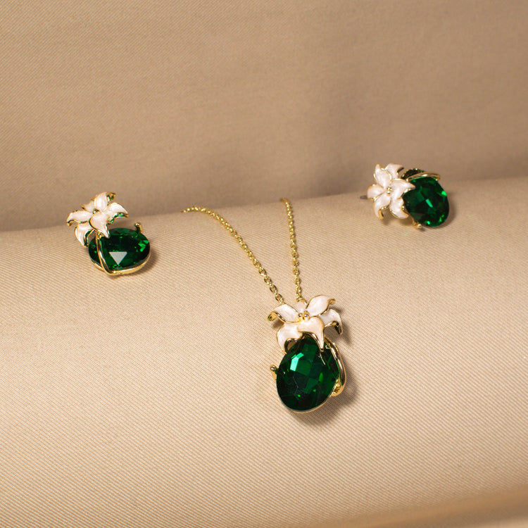 Clair Pendant Set - Green - Minima Collection