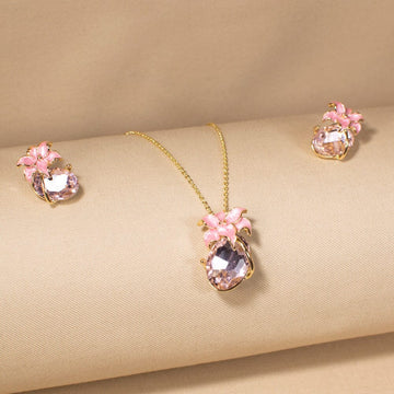 Clair Pendant Set - Pink - Minima Collection
