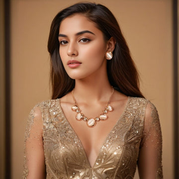 Claire Necklace Set - Edgy Collection