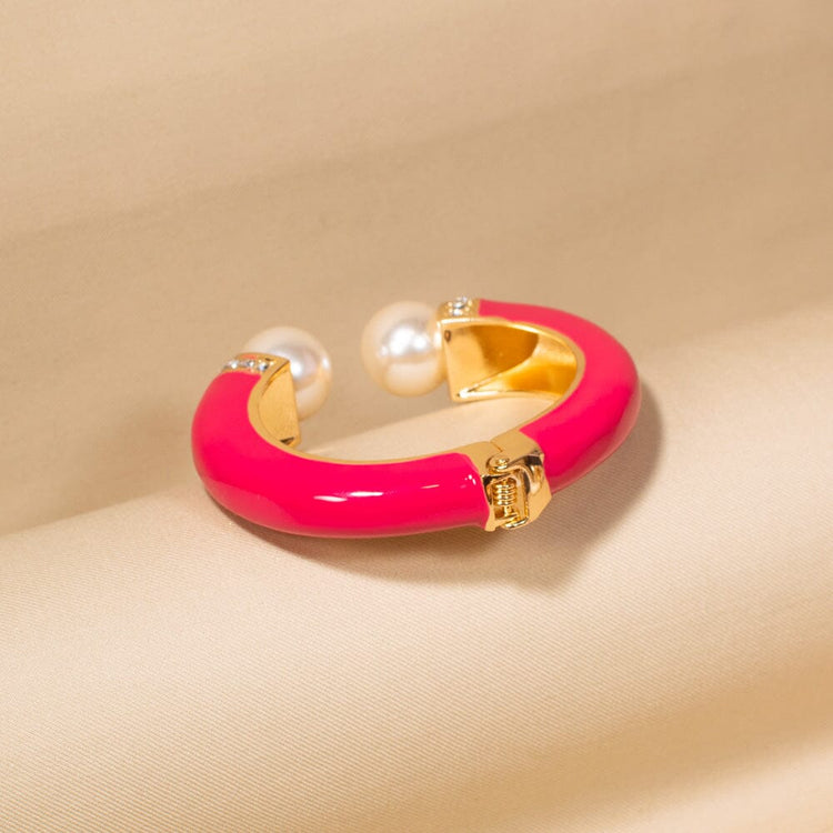 Clio Openable Bangle-Pink