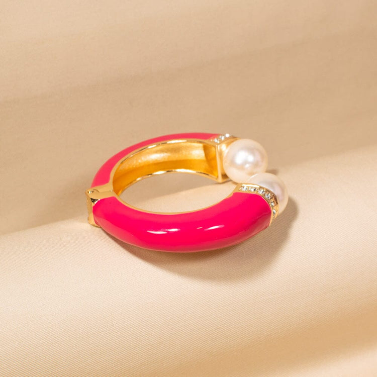 Clio Openable Bangle-Pink