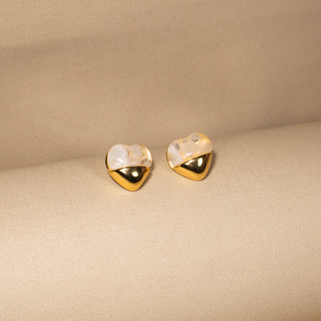 Cloud Nine Heart Studs