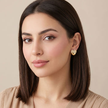 Cloud Nine Heart Studs