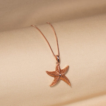 Coastal Star Chain Pendant (No earrings)