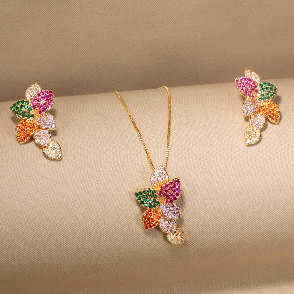 Confetti Flare Pendant Set