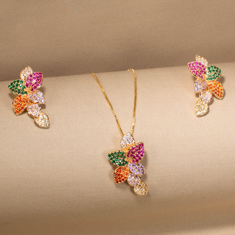 Confetti Flare Pendant Set
