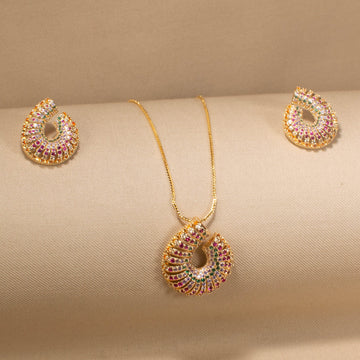 Confetti Swirl Pendant Set