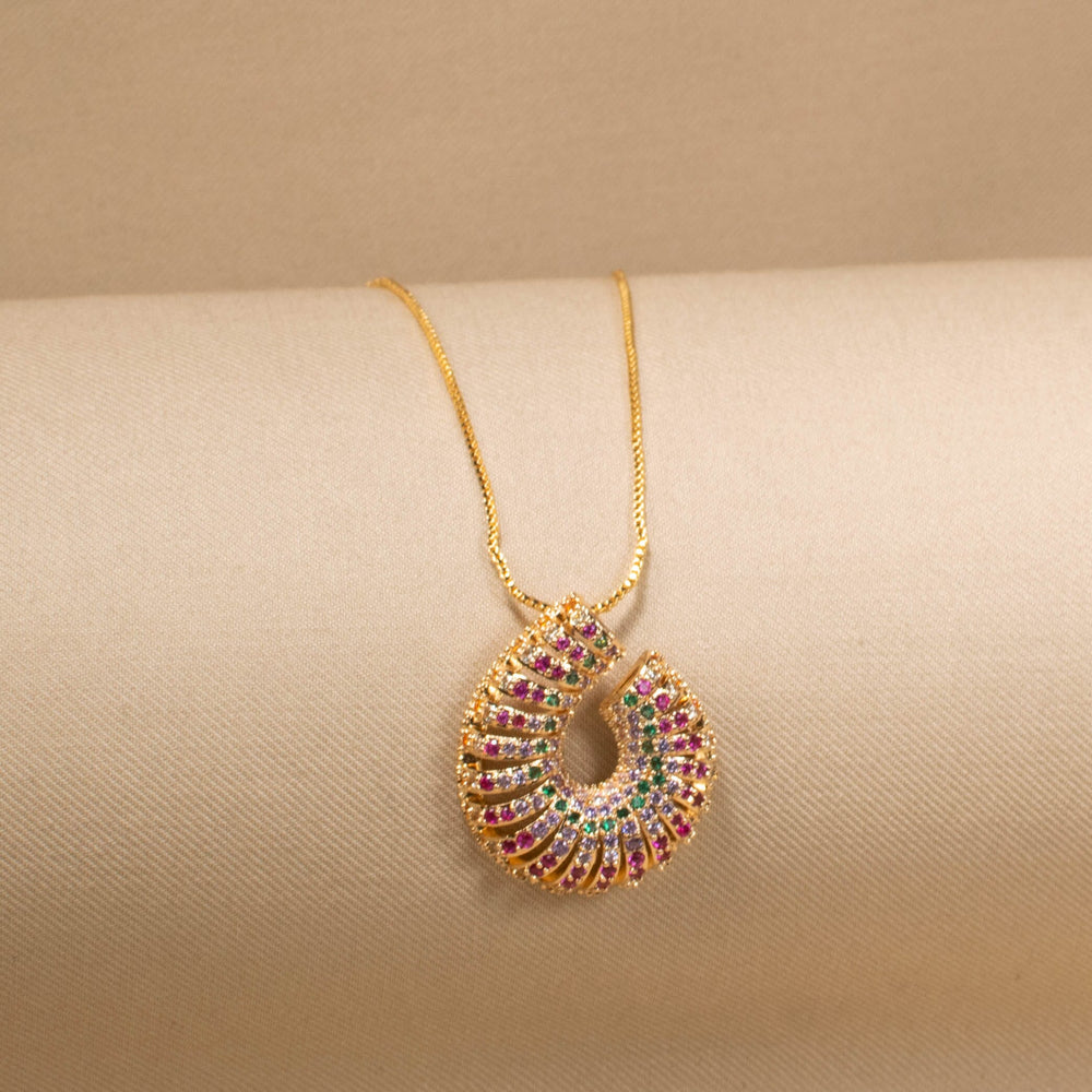 Confetti Swirl Pendant Set