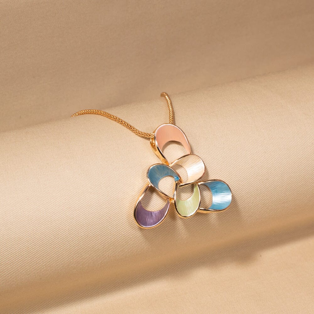 Cosmic Swirl Pendant Set - Edgy Collection