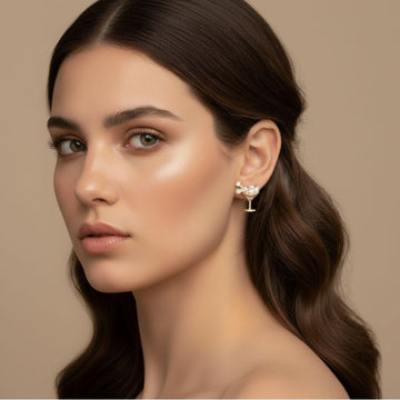 Cosmo Chic Studs - Edgy Collection