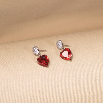 Crimson Grace Earrings - Minima Collection