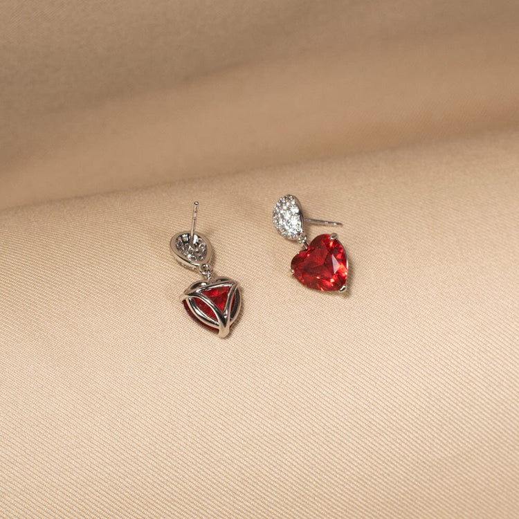 Crimson Grace Earrings - Minima Collection